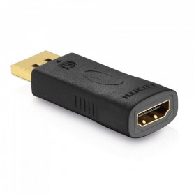 PureLink PI150 Série PureInstall - Adaptateur DisplayPort / HDMI Certifié (DisplayPort Prise Mâle vers HDMI A Prise Femelle)