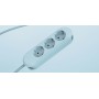 Bachmann Socket Strip Smart 3 fois, Berry Blue, 1,5 m, sans commutateur