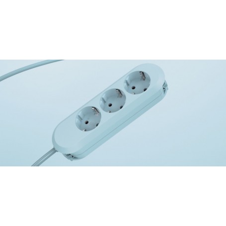 Bachmann Socket Strip Smart 3 fois, Berry Blue, 1,5 m, sans commutateur