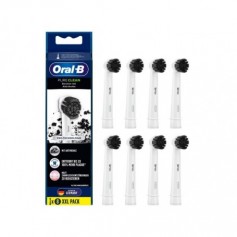 Oral-B PureClean Pack 8 têtes de brosse à charbon actif 410843