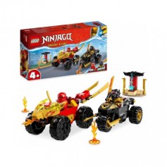LEGO NINJAGO - Le combat en voiture et en moto de Kai et Ras (71789)