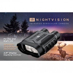 Easypix NightVision - Caméra binoculaire infrarouge avec écran de 2,31