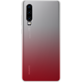 Coque TPU CB Huawei P30 gradient Red