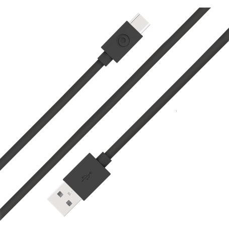 Cable A/C 3A - 2m Recyclé Noir