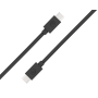 Cable C/C 3A- 1,2m Recyclé Noir