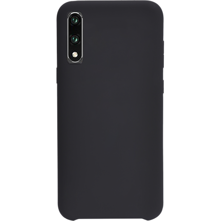 Coque Silicone Soft Touch Huawei black P30 Lite