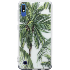 Coque hybride Summer Galaxy A10 Palm Tree