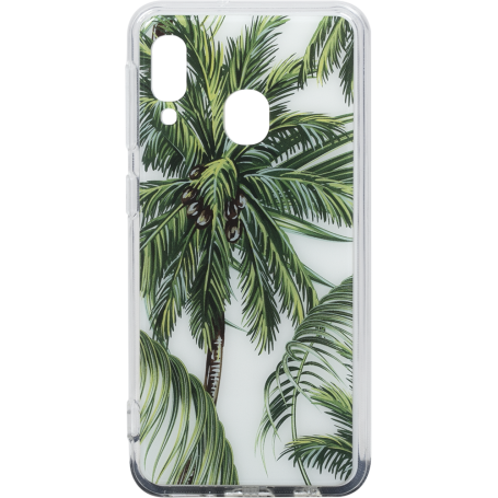 Coque hybride Summer Galaxy A20e Palm tree 