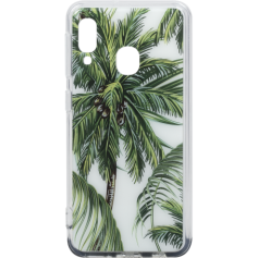 Coque hybride Summer Galaxy A20e Palm tree 