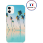 Coque résine palmiers