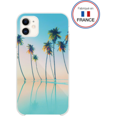 Coque résine palmiers