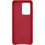 Coque en cuir G S20 Ultra Rouge bordeaux