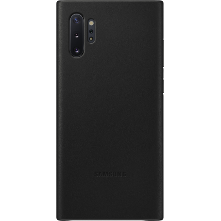Coque cuir Noir G Note 10+