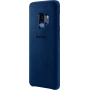Coque en Alcantara G S9 Bleu