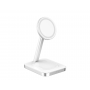 MagSafe Chargeur bureau Stand 2en1 15W + CS Blanc