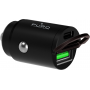 Chargeur voiture mini FC PD USBC+USBA 30W Noir