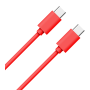 Cable C/C 3A 1m Rouge