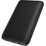 Powerbank 5000mah 2 USB A + 1 USB C + Cbl C Noir