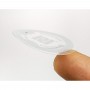Autocollant de sécurité NFC RFIDTAG 18 mm NTAG213 blanc 10st.