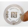 Autocollant de sécurité NFC RFIDTAG 18 mm NTAG213 Trans. dix
