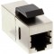 RJ45 prise femelle/prise femelle insert, SNAP-In, Cat.6 stp