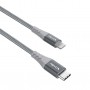 1886 câble Lightning 2 m Gris, Argent