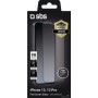 Protection d'écran en verre trempé ultra résistant pour iPhone 13 & iPhone 13 Pro - Bords en silicone noir pour coins arrondis - Verre de protection d'écran