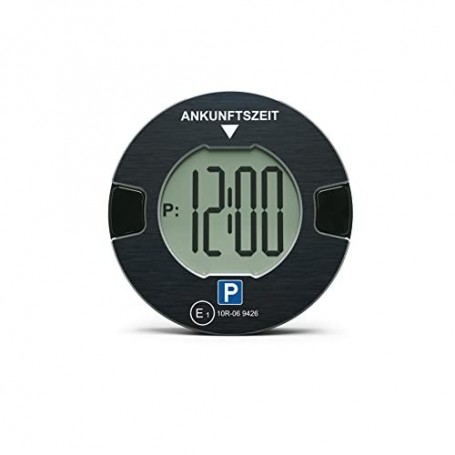 Park Disque de stationnement électronique avec Homologation pour Voiture Disque de stationnement numérique Automatique avec Homologation de l'Office fédéral Allemand de la Circulation