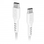 SBS USB-C à câble USB-C 2m blanc