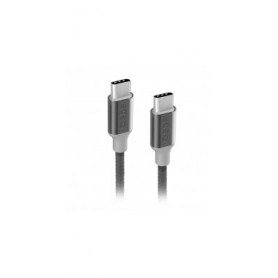 Câble USB Câble tressé USB C - USB C, PD 25W, 1m50