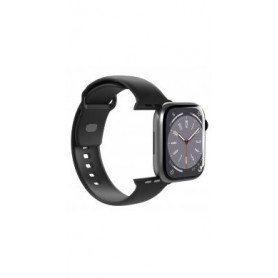 Bracelet pour Montre Bracelet Silicone App Watch Noir- boîtier 38-40-41