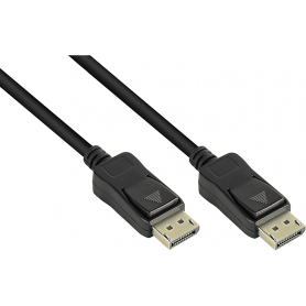 Bonnes connexions Displayport 1.2 60Hz OFC 3M Black