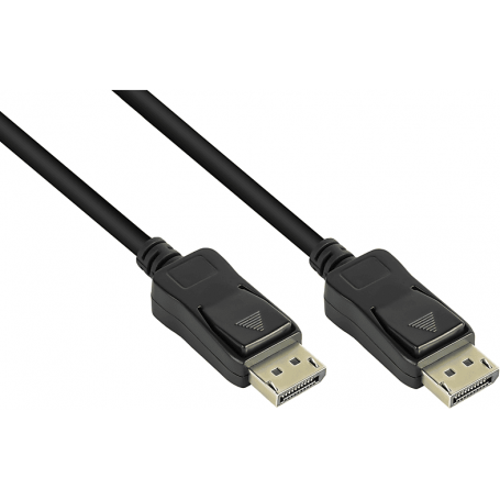 Bonnes connexions Displayport 1.2 60Hz OFC 3M Black