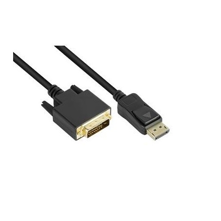 Bonnes connexions DisplayPort sur DVI-D 24 + 1 5m noir