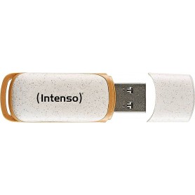 Intenso USB Drive 3.2 Green Line USB Stick 128 Go blanc
