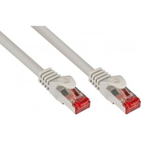 Bonnes connexions Patch Cable Cat6 S / FTP 10m Gray 250 MHz