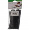 Attaches de câble InLine® longueur 160 mm largeur 4,8 mm noir 100 pcs.