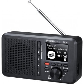 Albrecht DR 86 Radio Senior Radio Radio Dab + Black