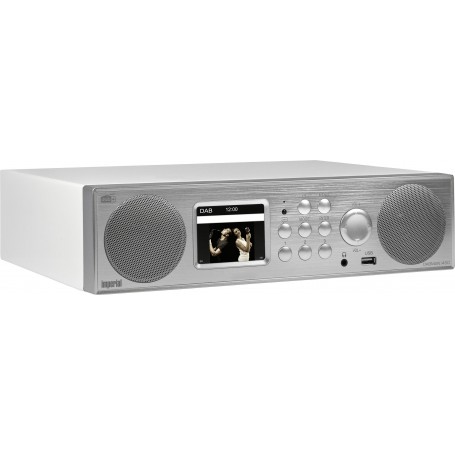 Imperial Dabman i450 Dab + Internet radio blanc-silver