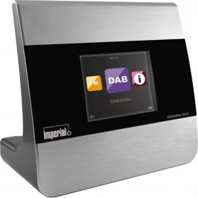 Imperial Dabman I400 Dab + Internet Radio Hi-Fi Adaptateur Silver