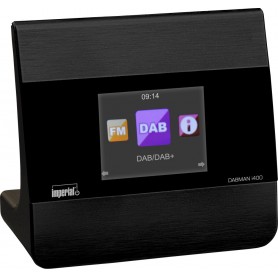 Imperial Dabman I400 Dab + Internet Radio Hi-Fi adaptateur noir