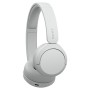 Sony WH-CH520W casque BT blanc à l'oreille