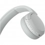 Sony WH-CH520W casque BT blanc à l'oreille