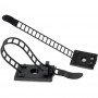 Serre-câble ajustable InLine®, 64 mm, noir, 10 pièces