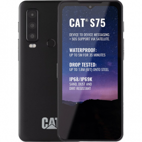 Cat S75 6GB 128GB WIFI/5G/SATELLITE Black
