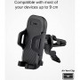 Support Smartphone Support de Voiture avec Fixation Extra-Forte