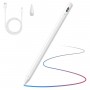 Stylet capacitif pour smartphones et tablettes Blanc - Stylet universel - Stylet