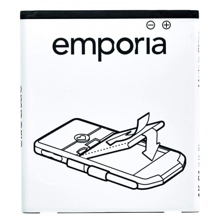 Emporia Batterie de Rechange Authentique Smart.4, SUPEReasy et Smart.3mini