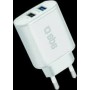 CARGADOR VIAJE 2XUSB + Lightning Para IPHONE