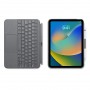 Logitech Combo Touch Étui clavier pour iPad détachable 10e génération - Grey - German Layout